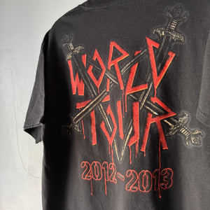 Slayer 2012 - 2013 tour tee