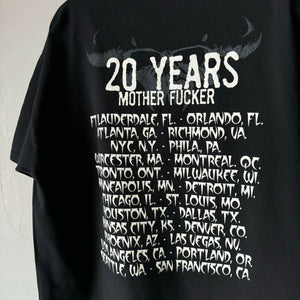 Danzig 2008 20th Anniversary tour tee