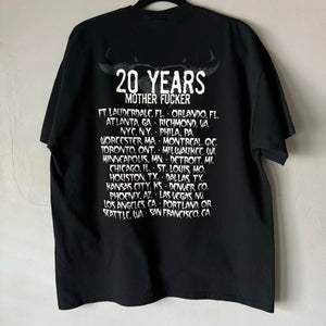 Danzig 2008 20th Anniversary tour tee