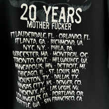 Load image into Gallery viewer, Danzig 2008 20th Anniversary tour tee
