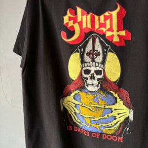 Ghost band 13 Dates Of Doom tour tee