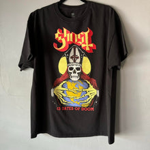 Load image into Gallery viewer, Ghost band 13 Dates Of Doom tour tee
