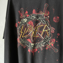 Load image into Gallery viewer, Slayer Skeleton Pentagram tee
