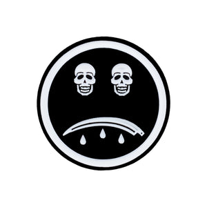 Sad Face Logo Lapel Pin
